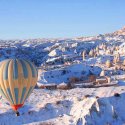 Hot Air Ballooning In Winter