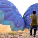 Preparing The Balloon